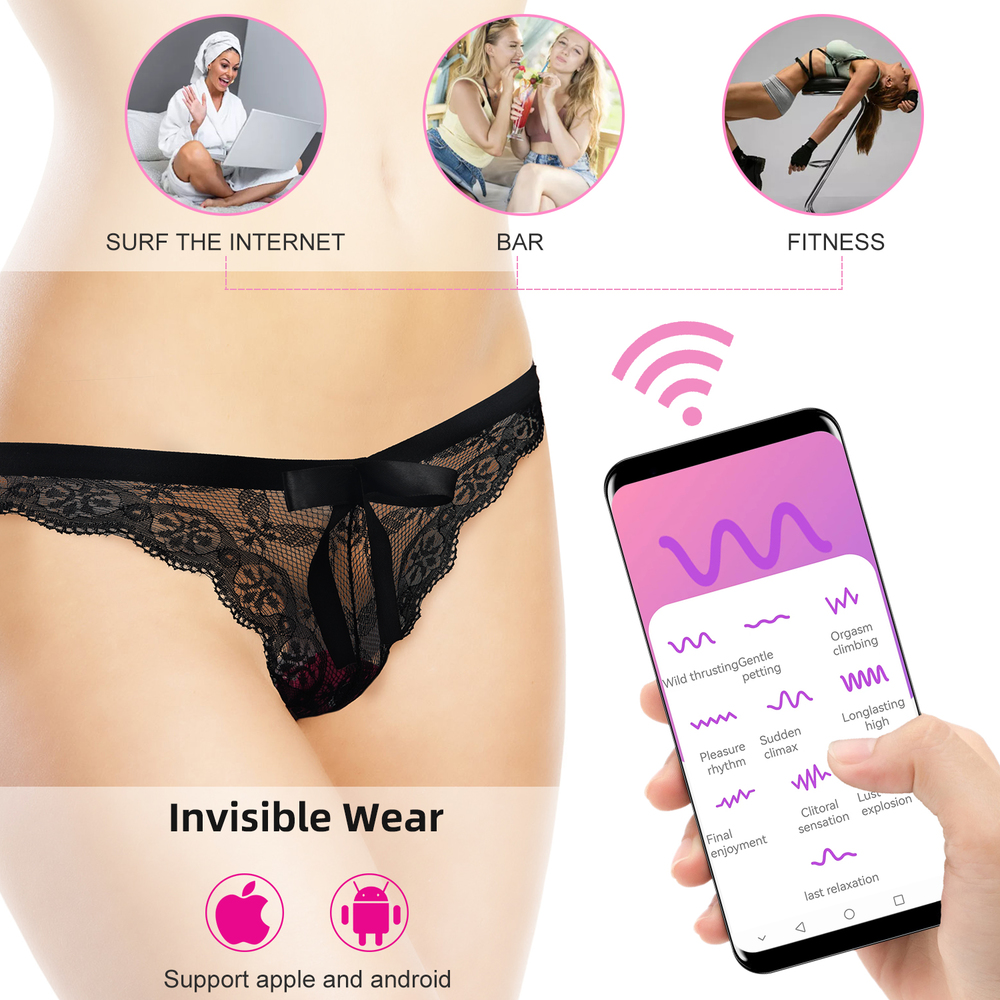 (image for) APP Smart Strap-on With Lace Panties