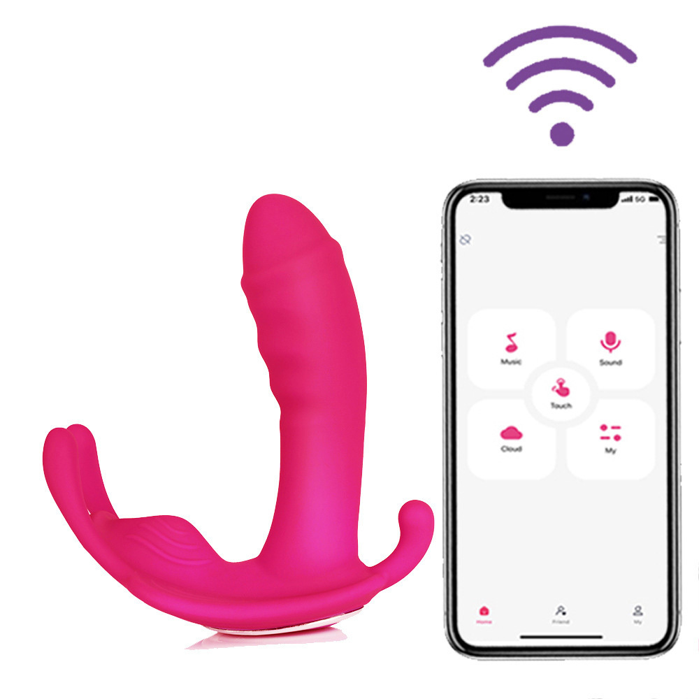 (image for) Butterfly Strap-on vibrator - APP Smart