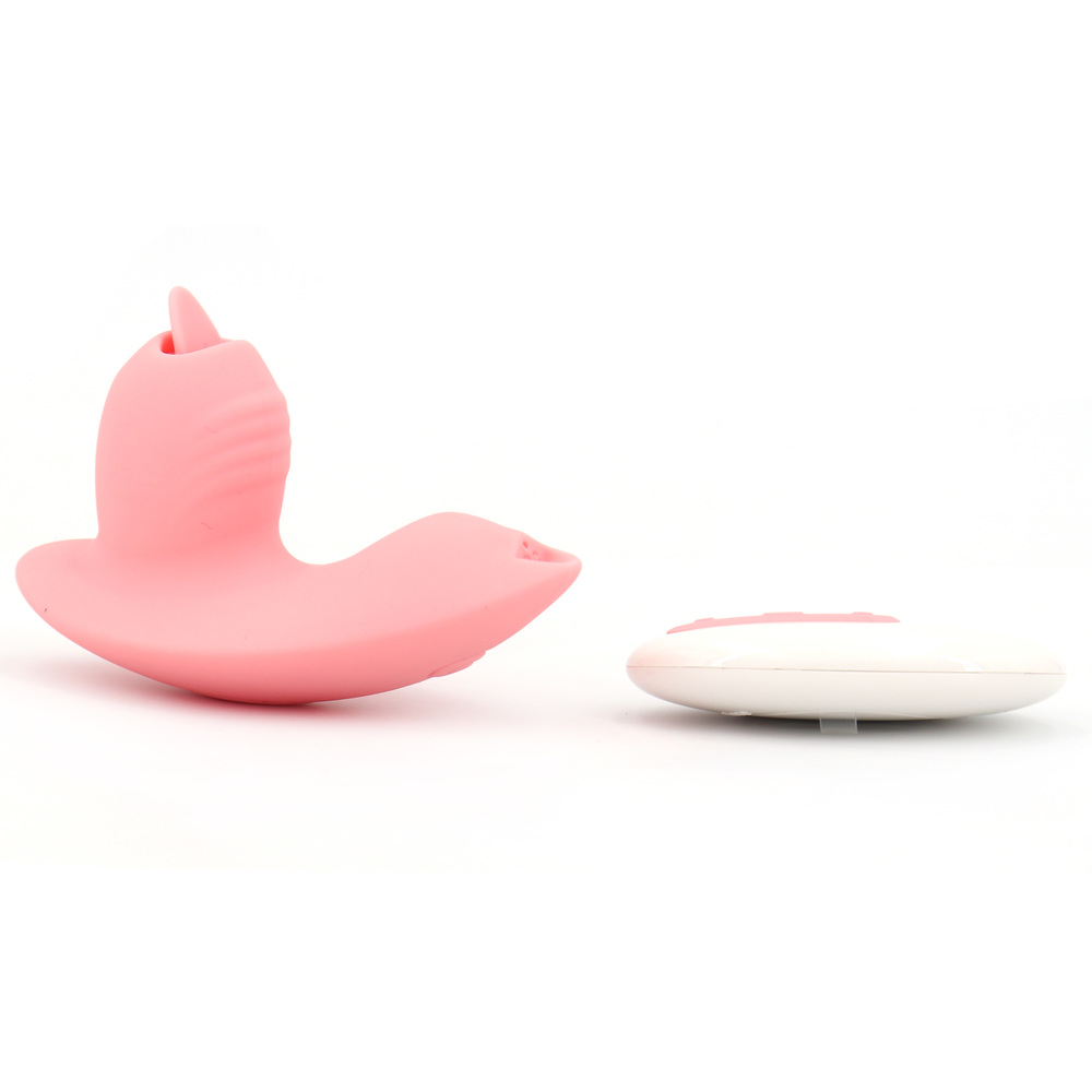 (image for) Licking Stimulation Strap-on Vibrator