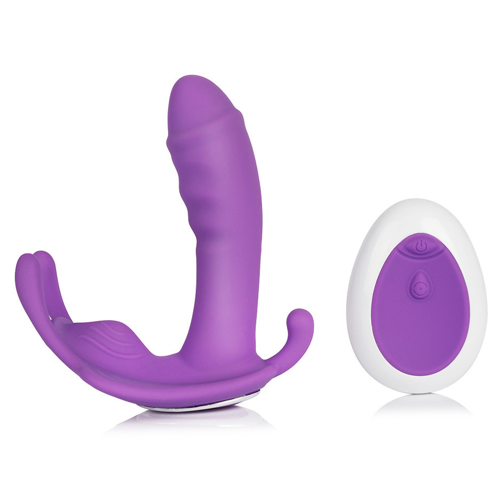 (image for) Butterfly Strap-on vibrator - Wireless