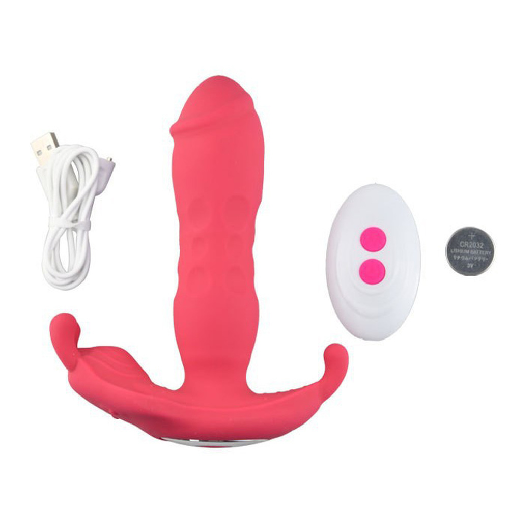 (image for) Butterfly Thrusting Strap-on vibrator