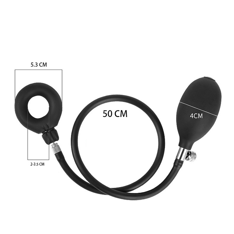 (image for) Inflatable Silicone Cock Ring