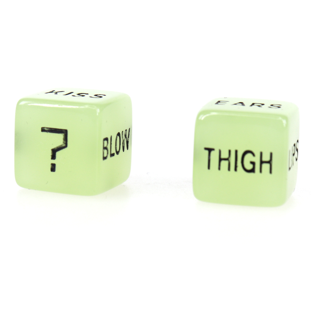 (image for) Glow in Dark Love Dice