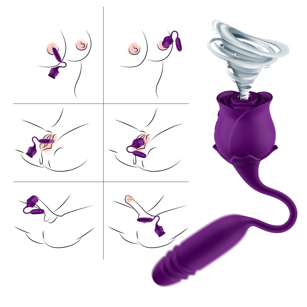 (image for) Rose Knight Sucking & Thrusting Vibe