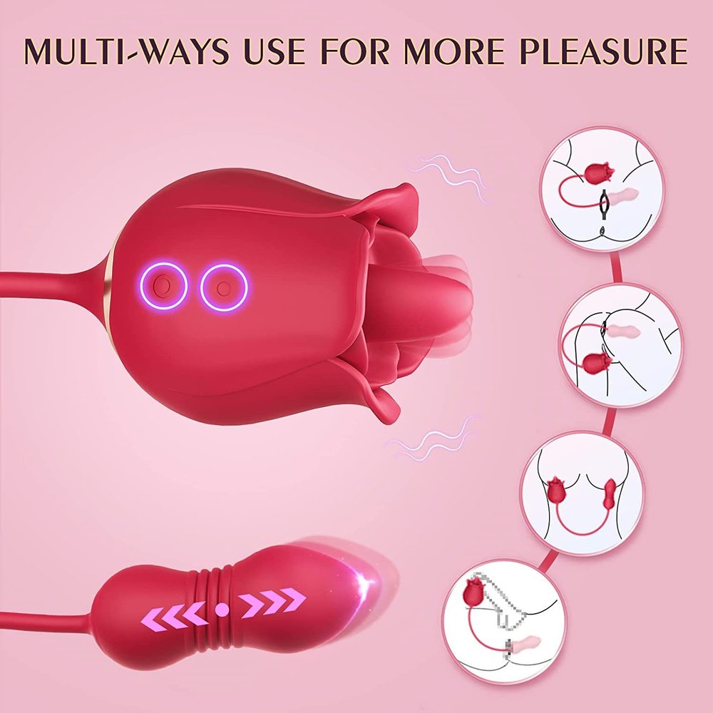 (image for) Licking & Thrusting Vibrator