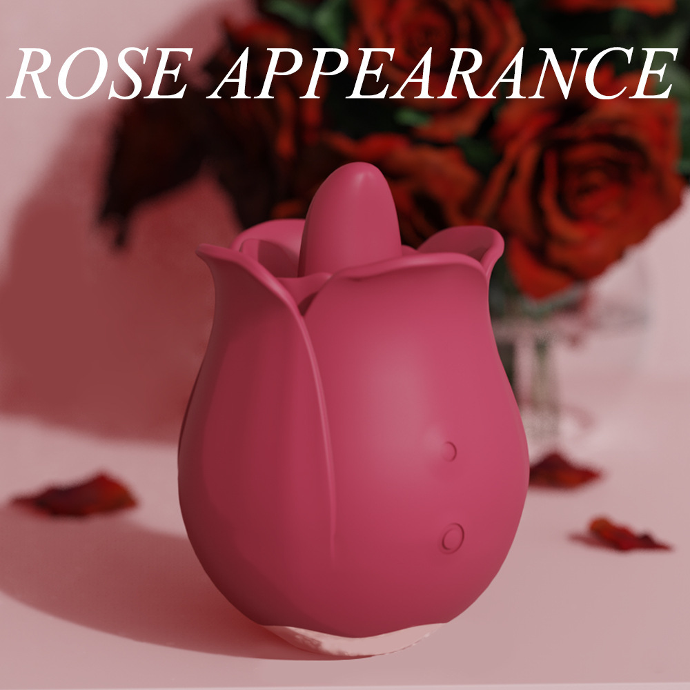 (image for) Rose Pro 4 Licking Vibrator