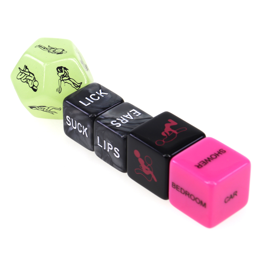 (image for) 5 pcs Adult Dice Game