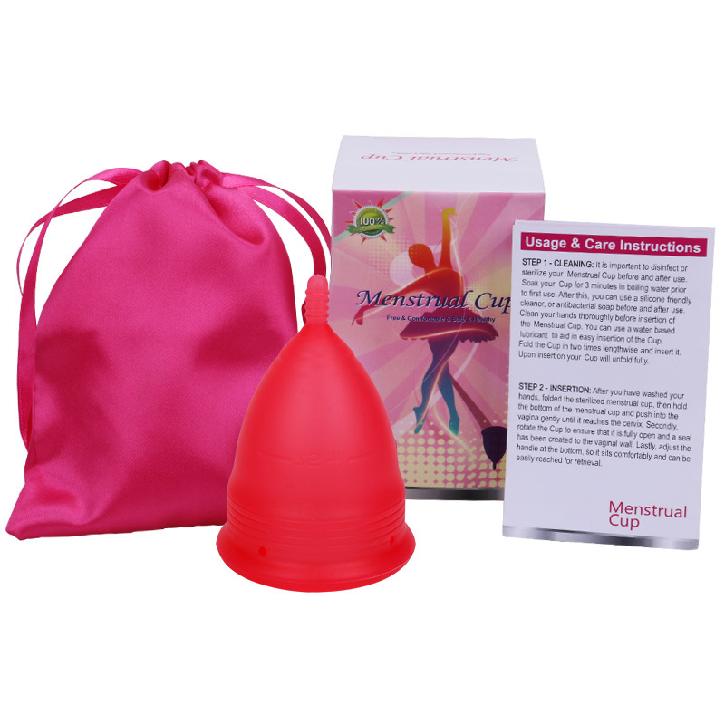 (image for) Medical Silicone Colorful Menstrual Cup