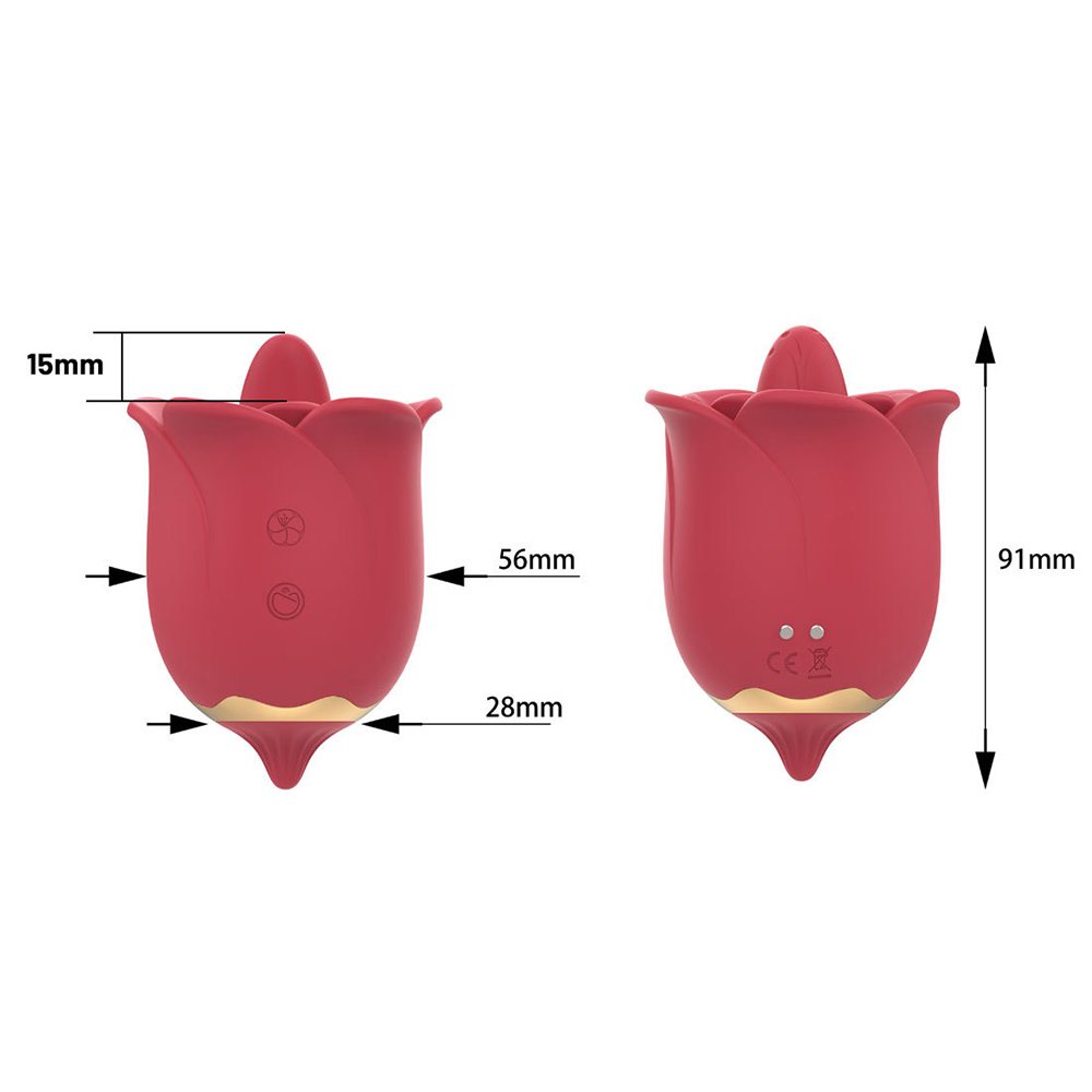 (image for) Flowers Tongue Licking Vibrator
