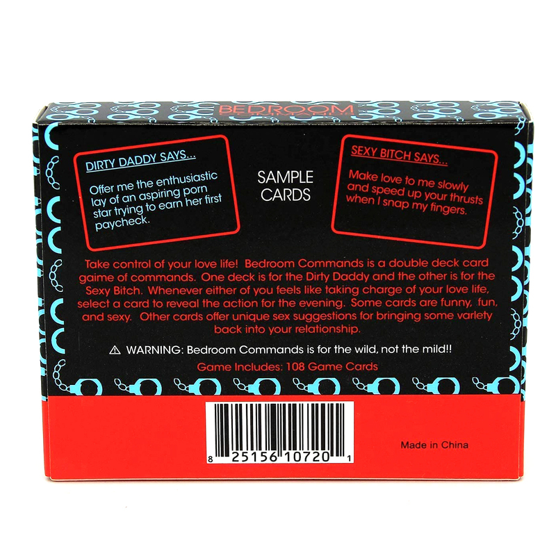 (image for) Bedroom Commands Card Game