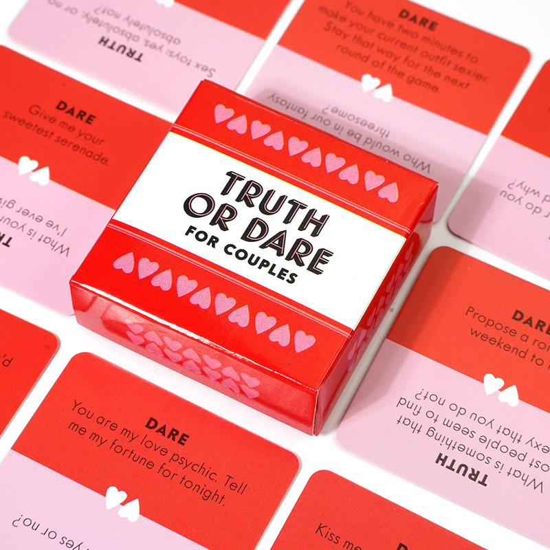 (image for) Truth Or Dare For Couples Cards