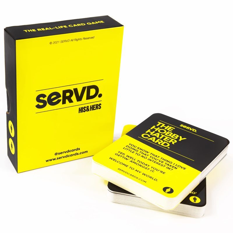 SERVD- HIS & HERS- Game Card