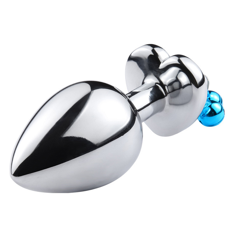 (image for) Jeweled Heart Anal Plug with Bell