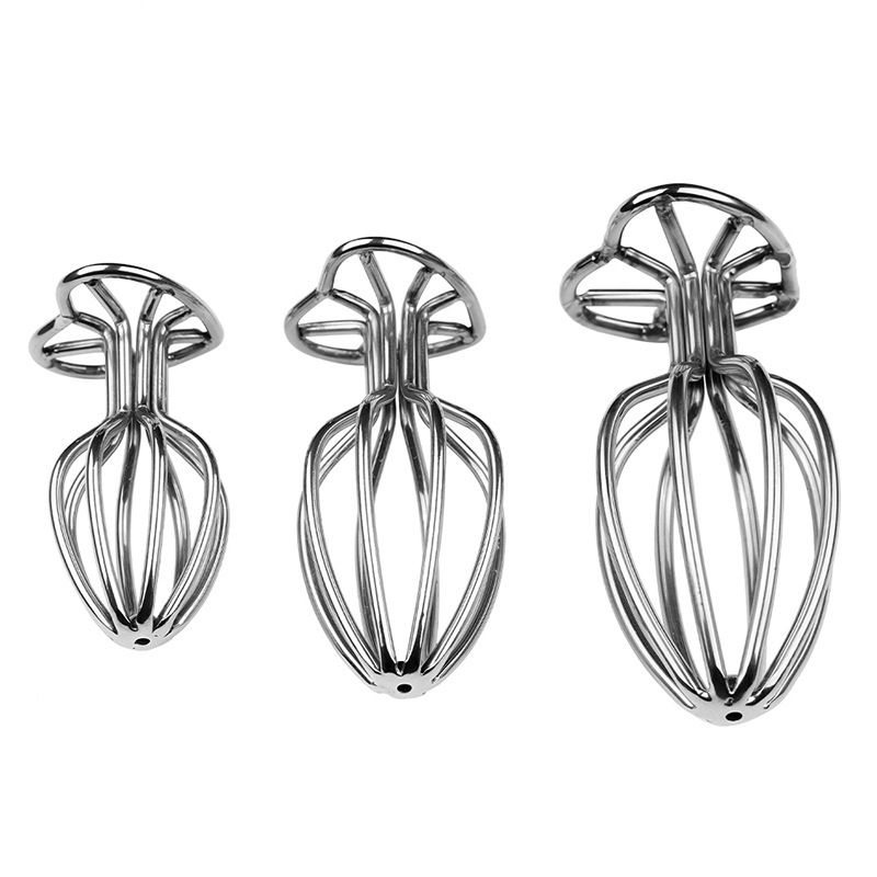 (image for) Hollow Stainless Steel Heart Anal Plug