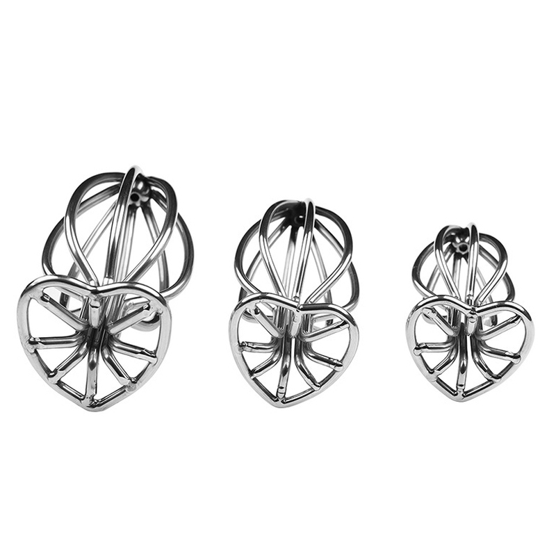 (image for) Hollow Stainless Steel Heart Anal Plug