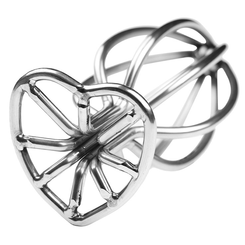 (image for) Hollow Stainless Steel Heart Anal Plug