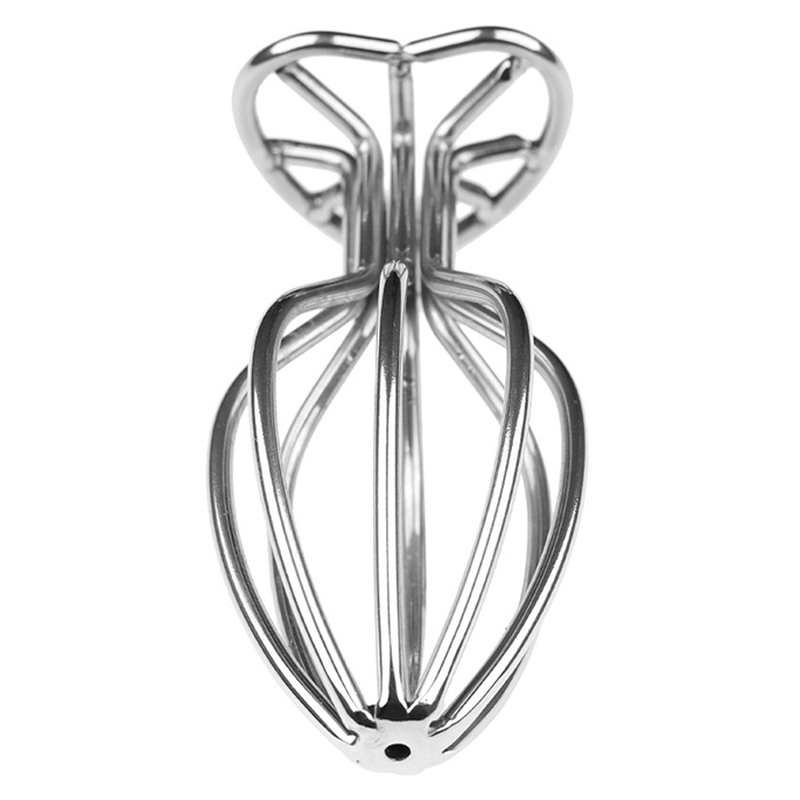 (image for) Hollow Stainless Steel Heart Anal Plug