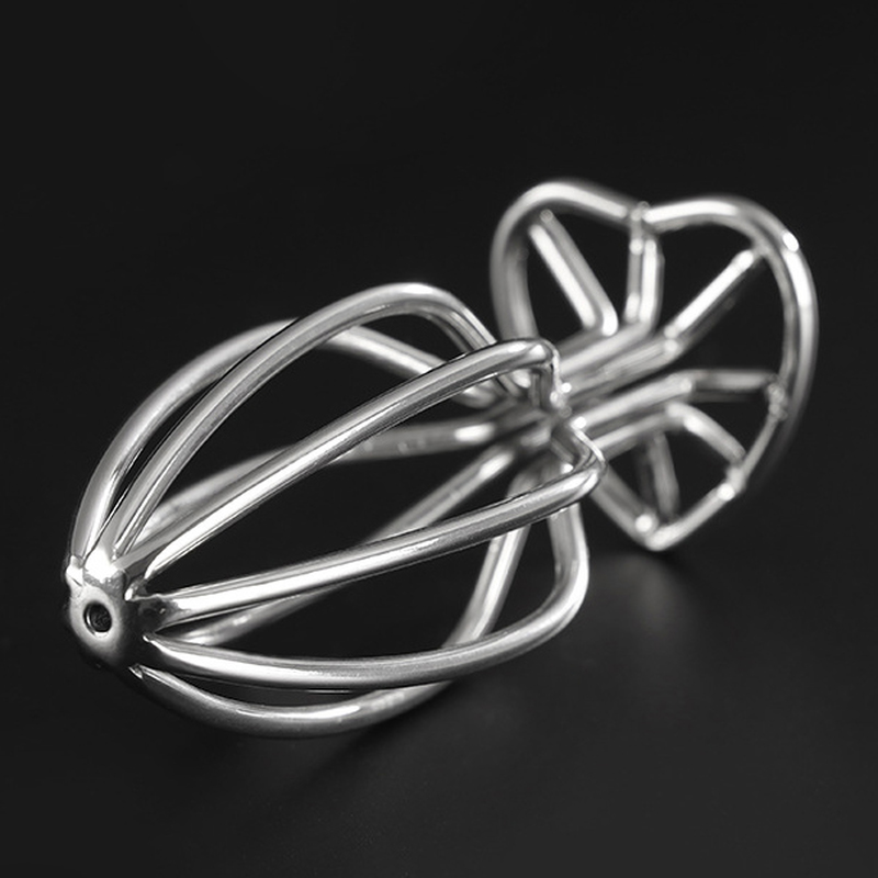 (image for) Hollow Stainless Steel Heart Anal Plug