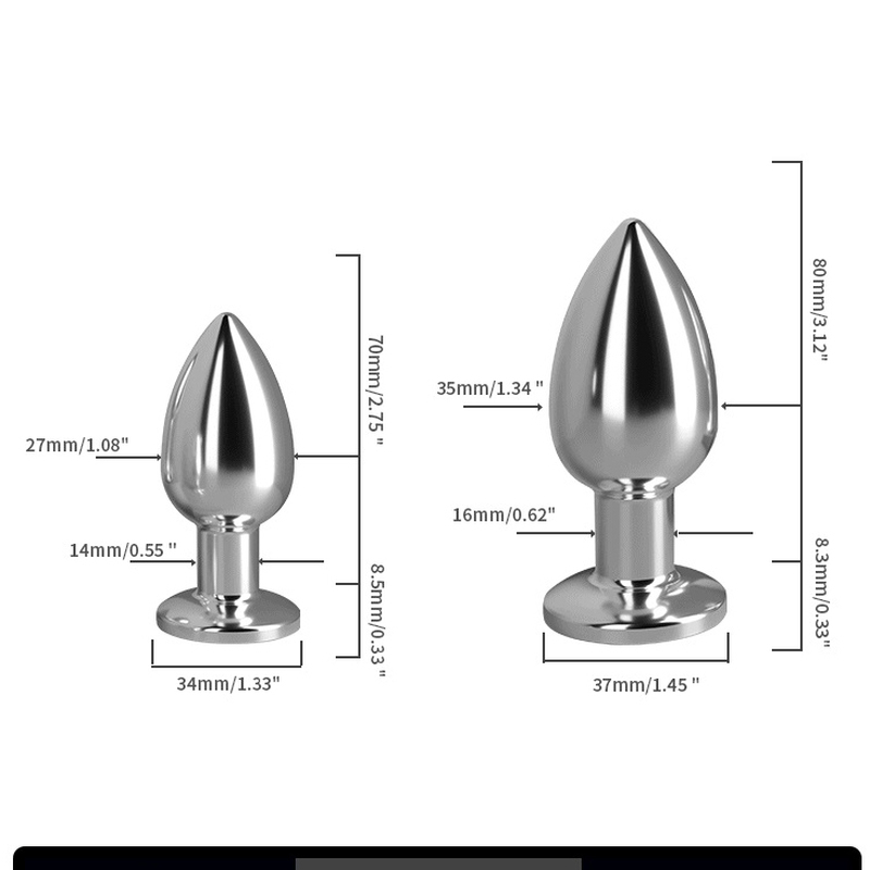 (image for) Vibration Stainless Steel Butt Plug