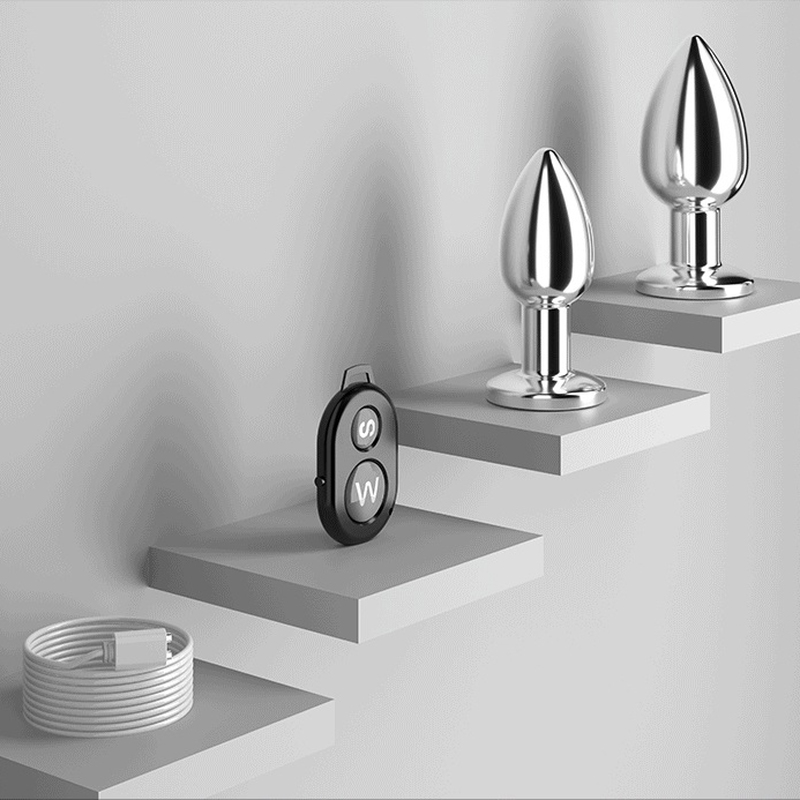 (image for) Vibration Stainless Steel Butt Plug