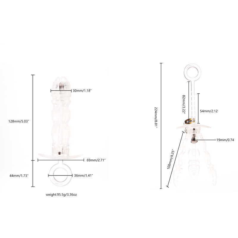 (image for) Clear Resin Anal Lock