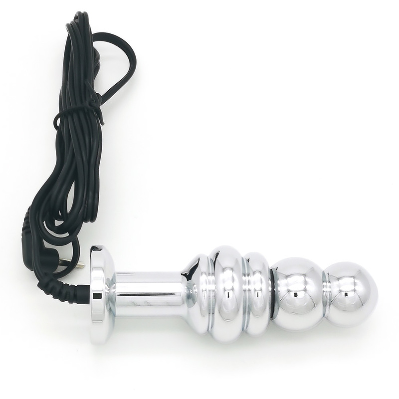 (image for) Bipolar Metal Electric Shock Butt Plug- C