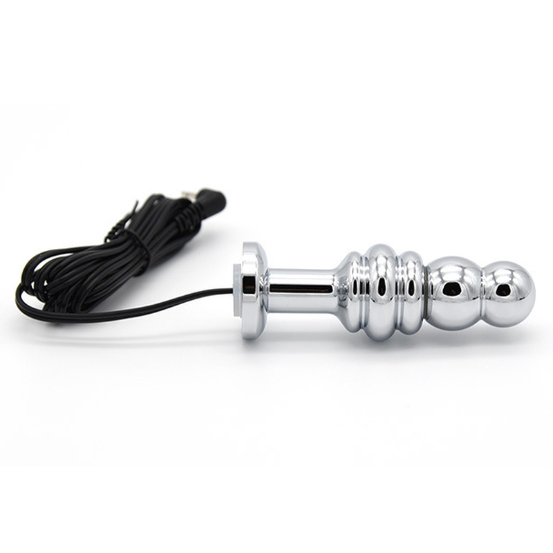 (image for) Bipolar Metal Electric Shock Butt Plug- C