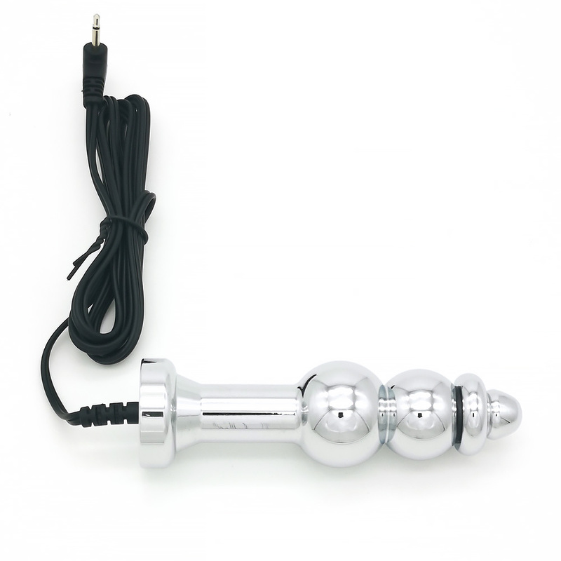 (image for) Bipolar Metal Electric Shock Butt Plug- D