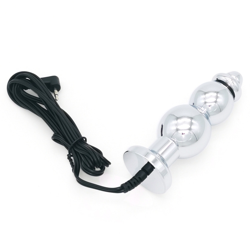 (image for) Bipolar Metal Electric Shock Butt Plug- G
