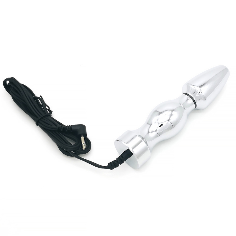 (image for) Bipolar Metal Electric Shock Butt Plug- T