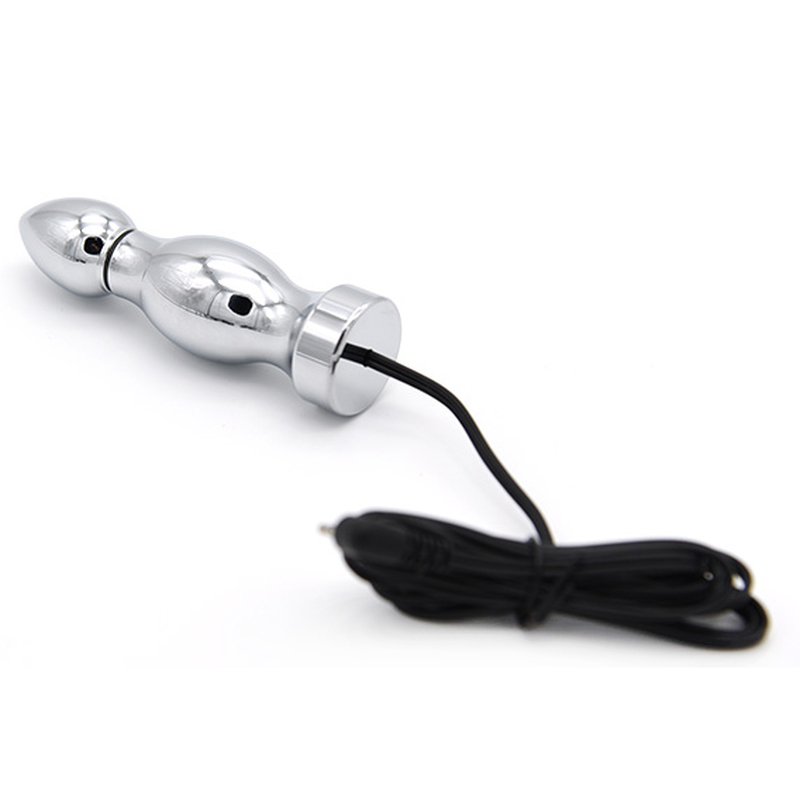 (image for) Bipolar Metal Electric Shock Butt Plug- T
