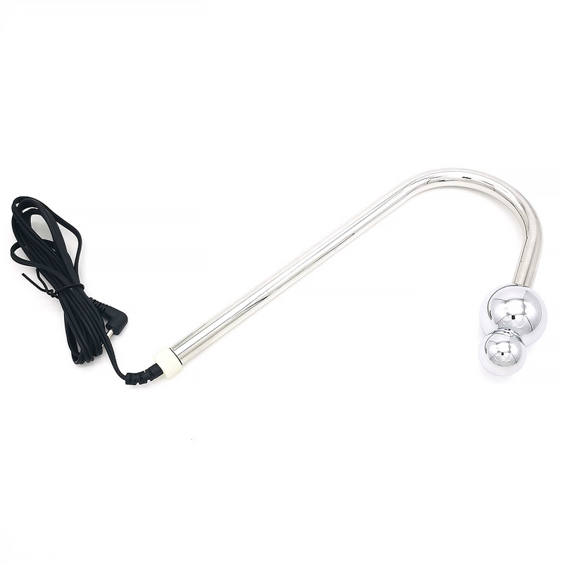 (image for) Bipolar Metal Electric Shock Anal Hook