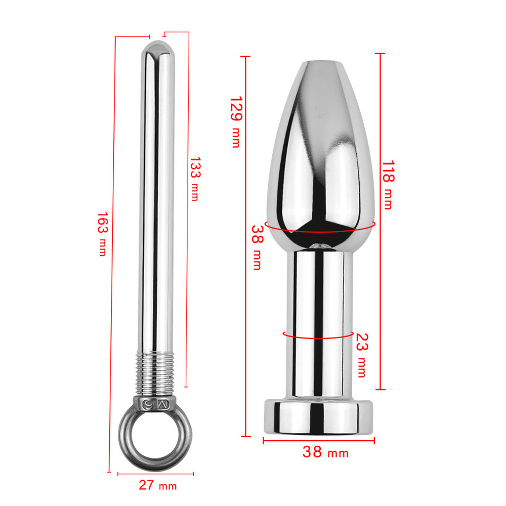 (image for) Dilator Ring Tail Hollow Anal Plug
