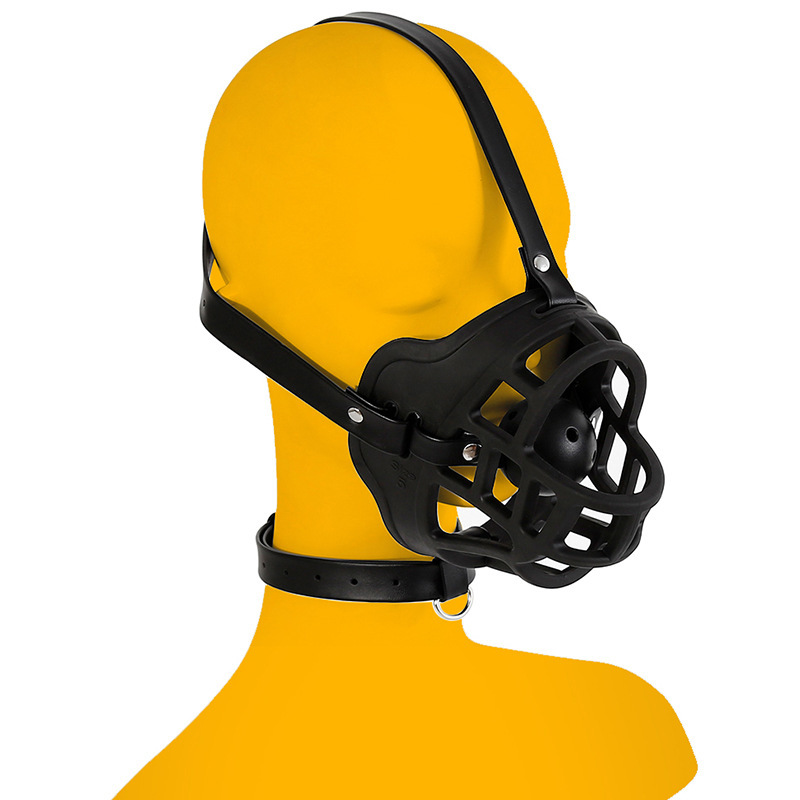 (image for) Muzzle Strap Hoods With Mouth Gag