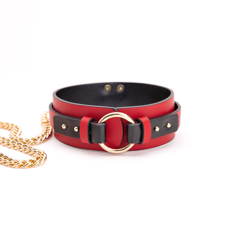(image for) Golden Chain Bondage Collar