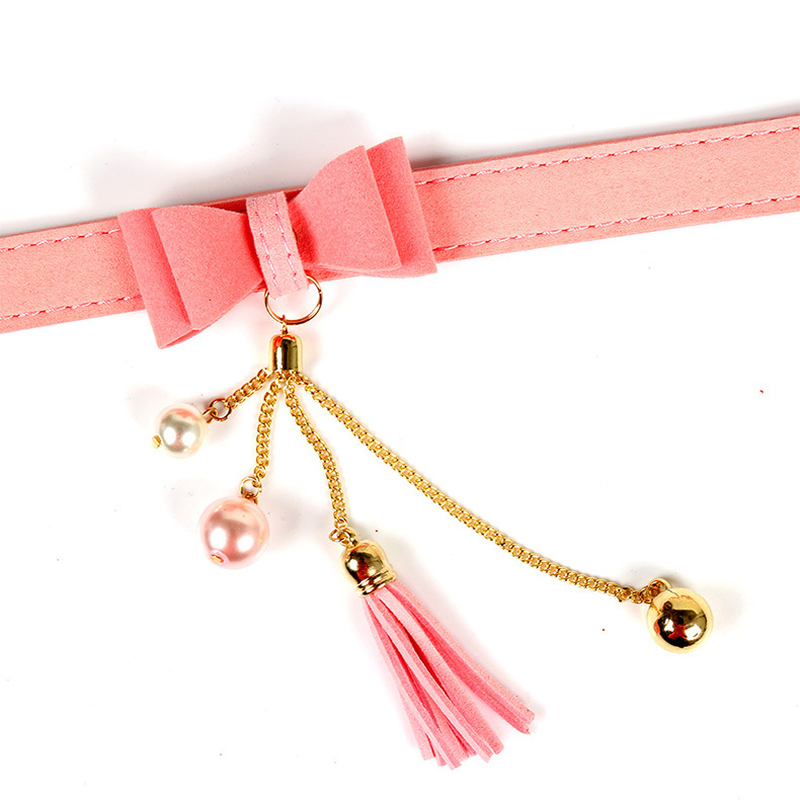 (image for) Bow Tie Collar With Tassel