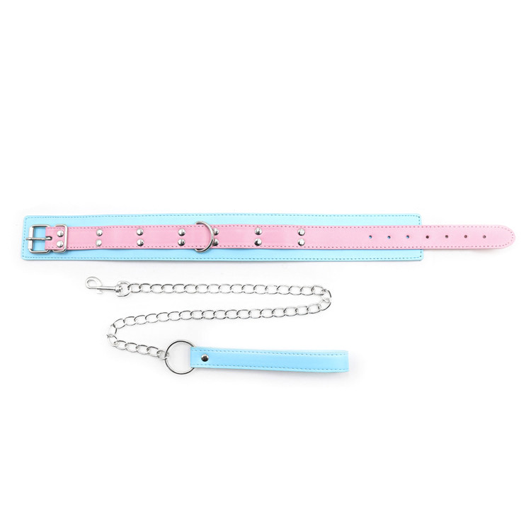 (image for) Blue And Pink Neck Collar