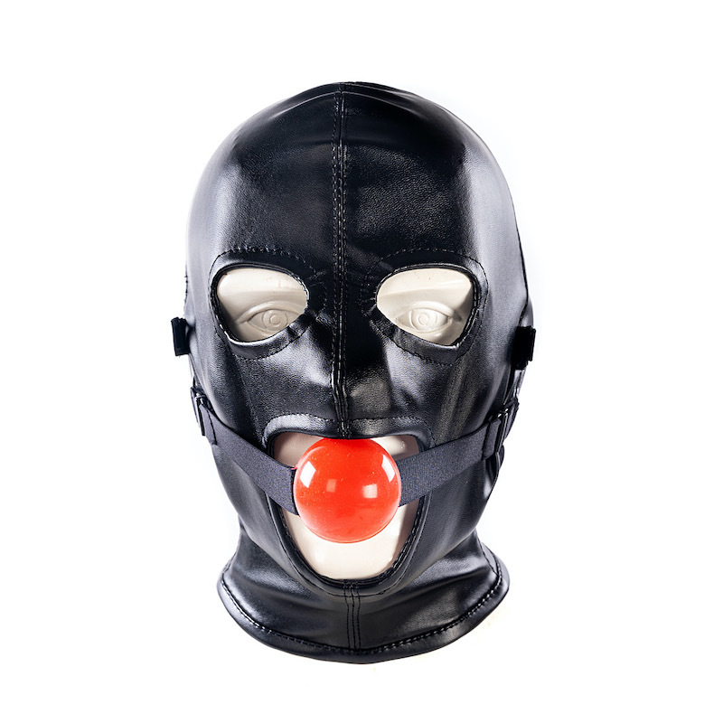 (image for) Hood With Blindfold And Mouth Gag