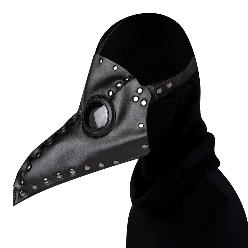 (image for) Steampunk Gothic Plague Doctor Cosplay Mask