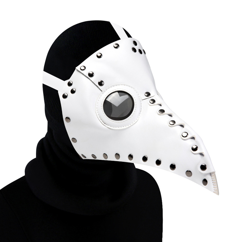 (image for) Steampunk Gothic Plague Doctor Cosplay Mask