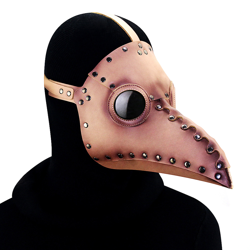(image for) Steampunk Gothic Plague Doctor Cosplay Mask