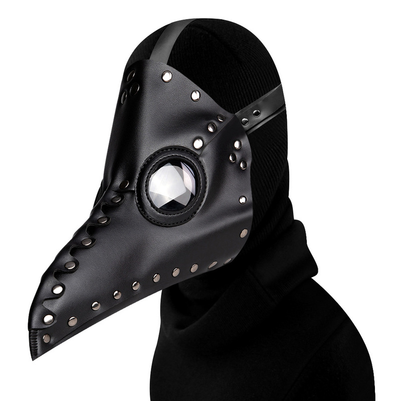 (image for) Steampunk Gothic Plague Doctor Cosplay Mask