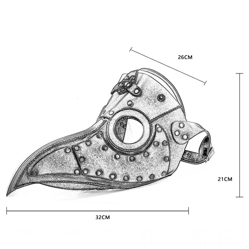 (image for) Medieval Steampunk Mask Party Costume