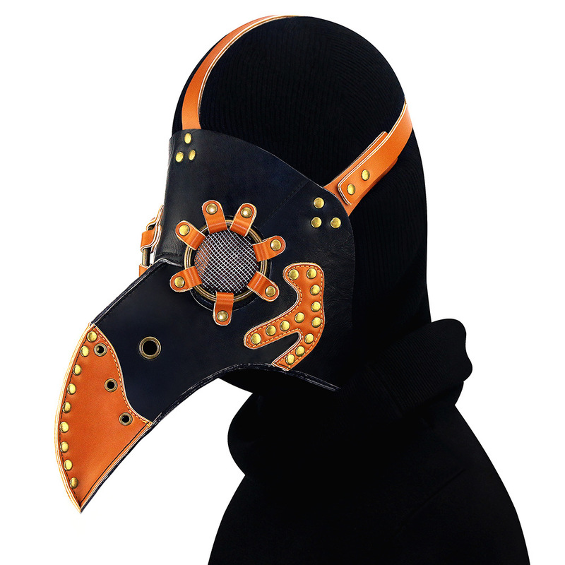 (image for) Steampunk Long Beak Bird Mask Plague Doctor
