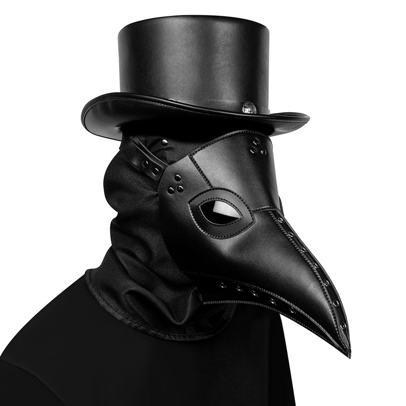 (image for) Steampunk Plague Doctor Hooked Beak Mask