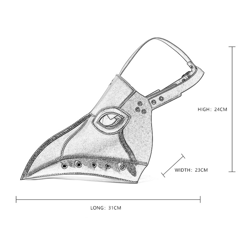 (image for) Steampunk Wide Beak Halloween Mask