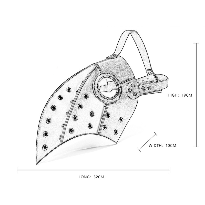 (image for) Steampunk Rugged Splice Beak Mask