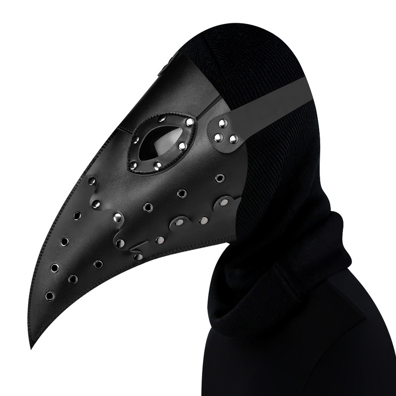 Steampunk Nailed Splice Long Beak Mask