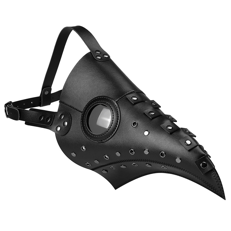 (image for) Steampunk Nailed Long Beak Cosplay Mask