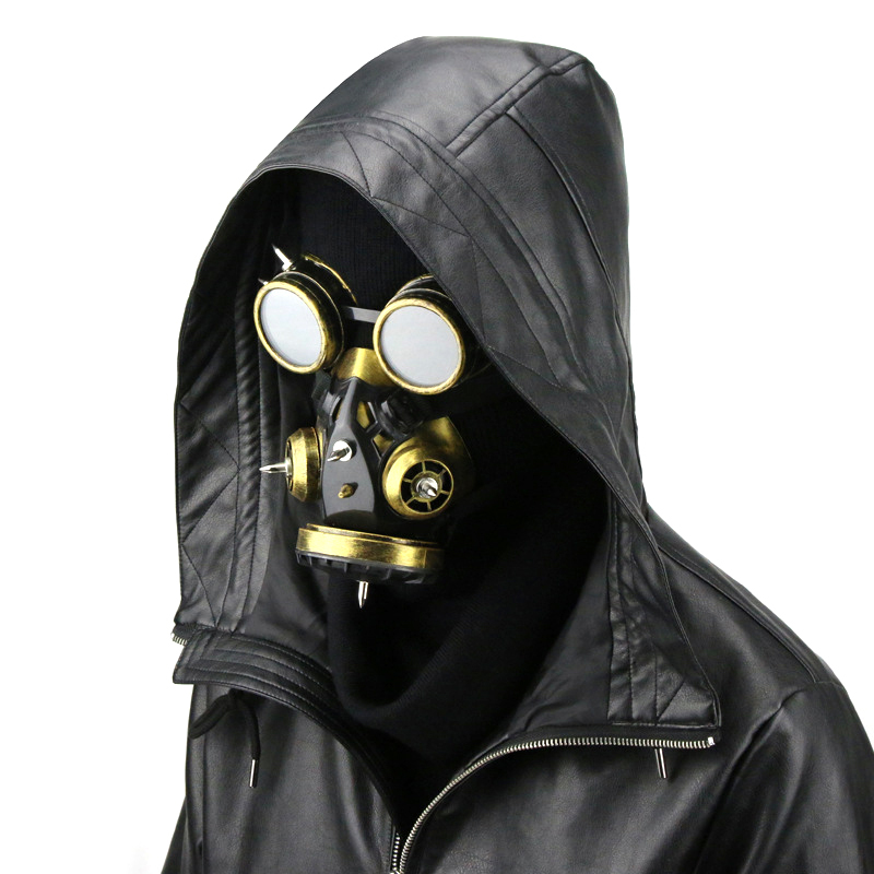 (image for) Steampunk Goggles Rivets Splice Mask